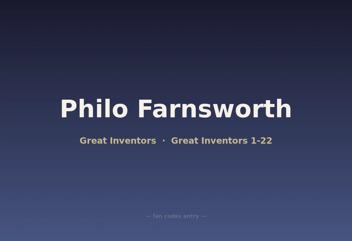 Philo Farnsworth